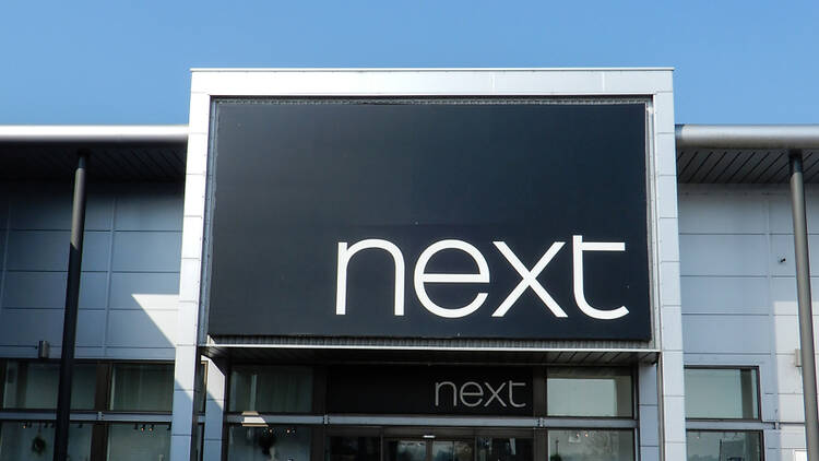 Next store in Reading, England