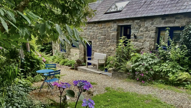 A bluestone cottage in rural Wales