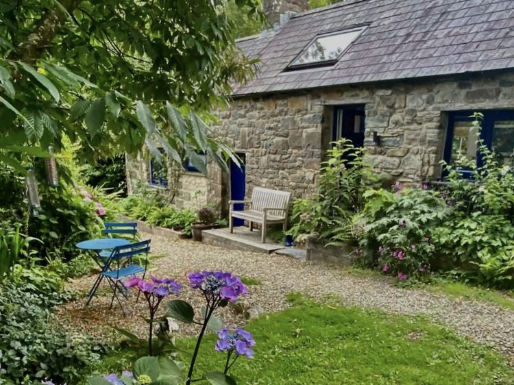 A bluestone cottage in rural Wales