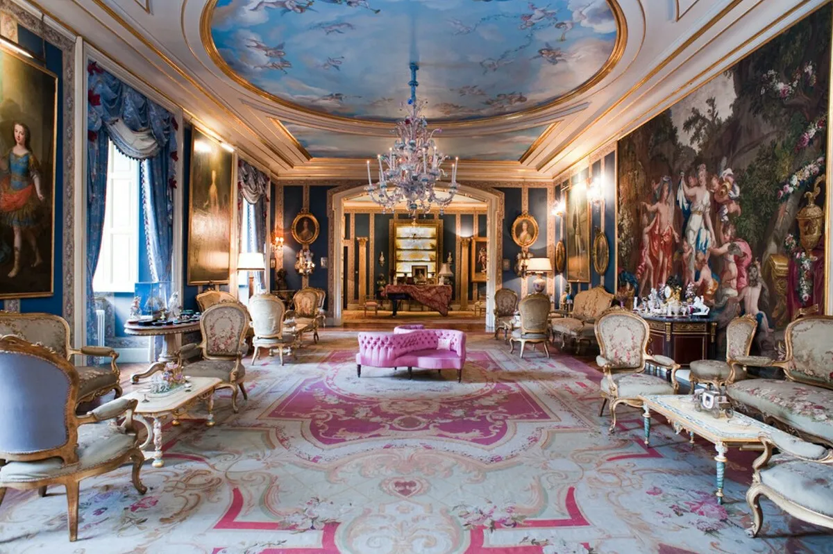 Palacio de Liria. Salón de música
