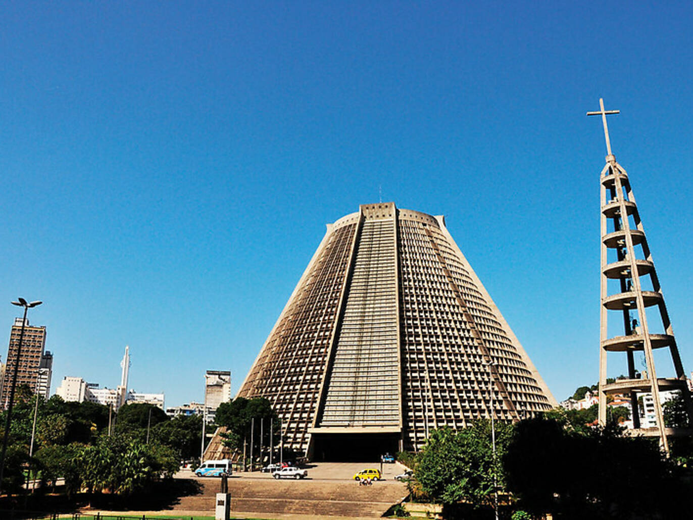 The historical buildings of Rio de Janeiro