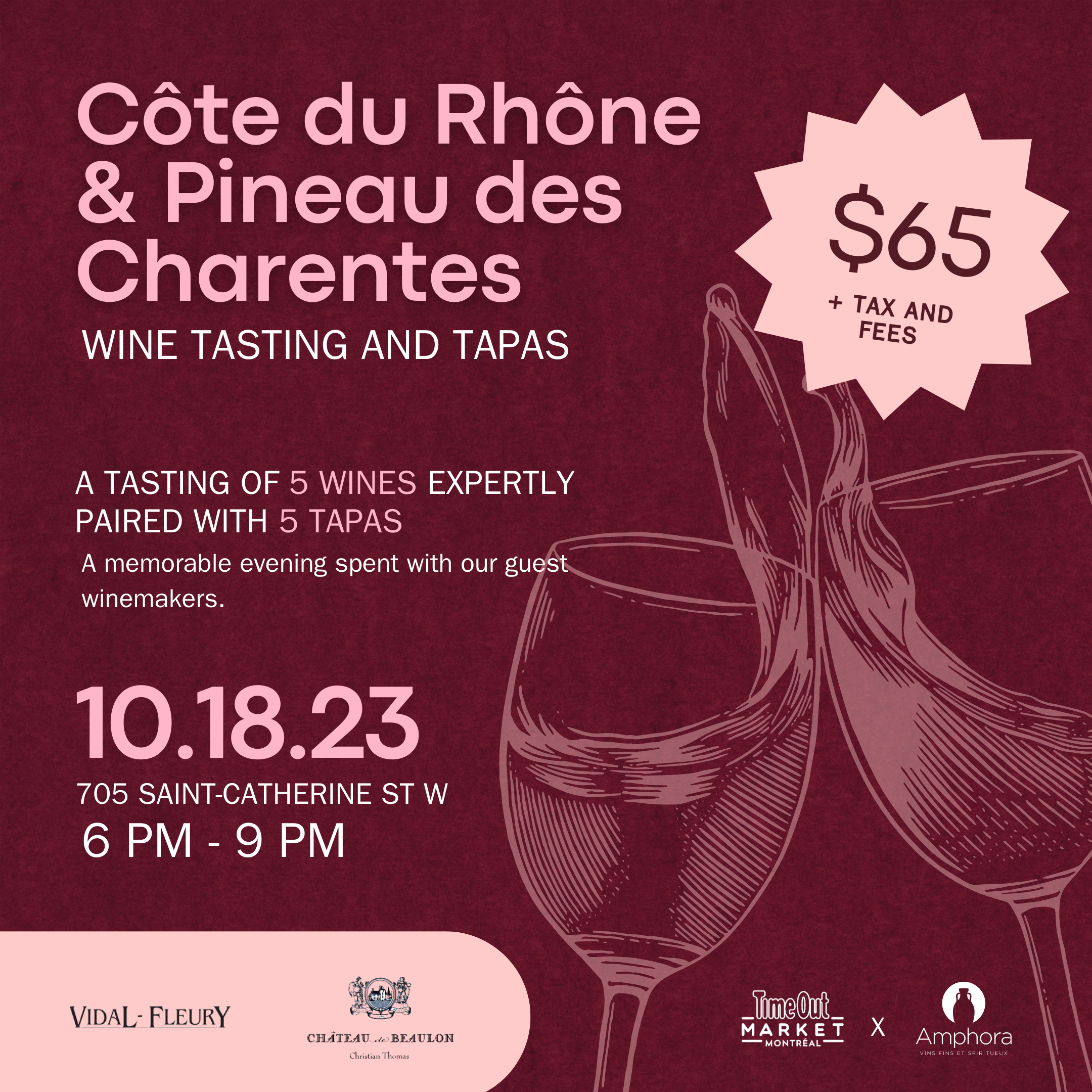 Downtown Montreal's newest must-try wine bar is hosting an exclusive tasting  event