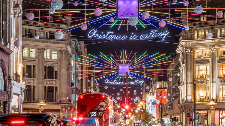 Oxford Street Christmas lights, London