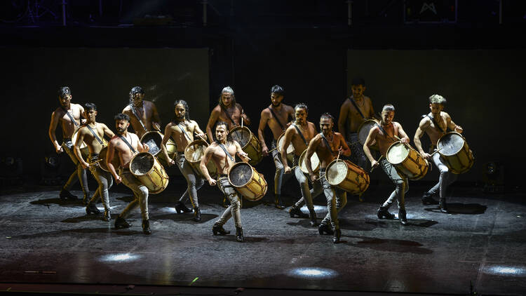 Picture of the Argentine dance troupe Malevo.