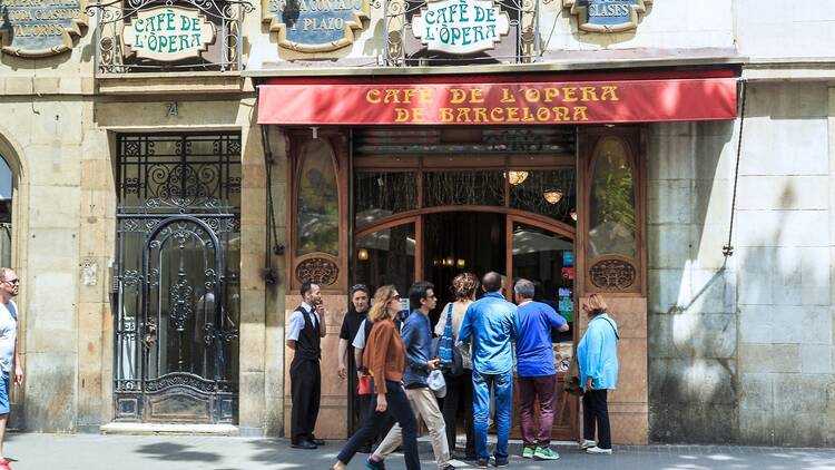 Paris, France, October 11, 2014 - Tourists Line Up Outside The