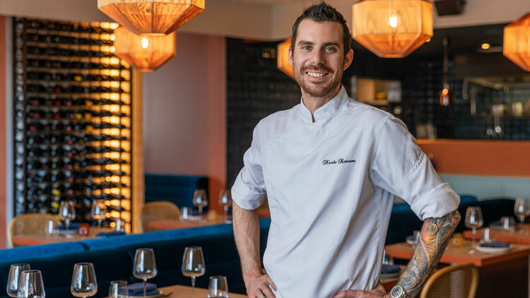 Chef and owner Nicola Ronconi