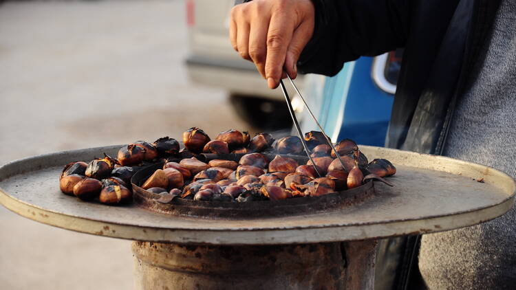 Roasted chestnuts