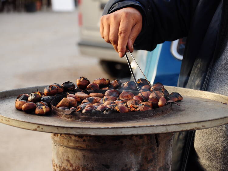 Roasted chestnuts