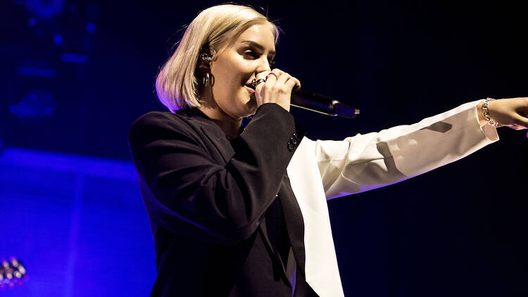 Anne-Marie, performing live