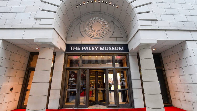 The front of the Paley Museum.