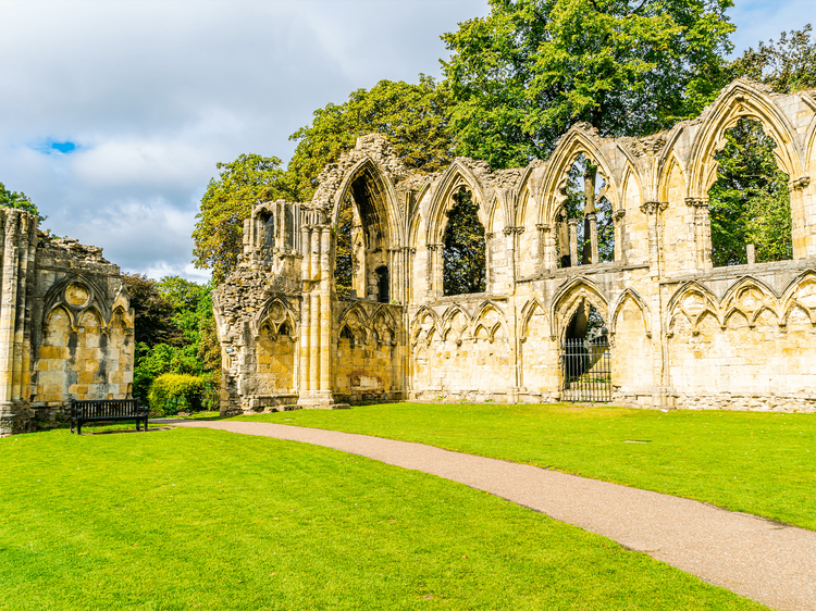 Take in the views at York Museum Gardens