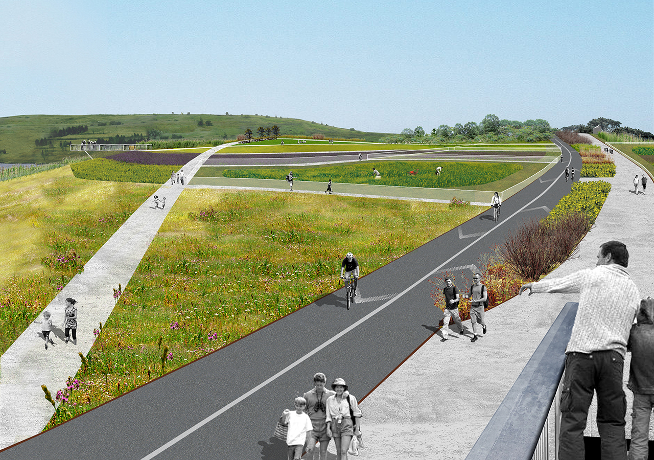 Freshkills Park rendering