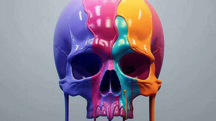 Skulls and Art Exhibition CDMX MUMEDI