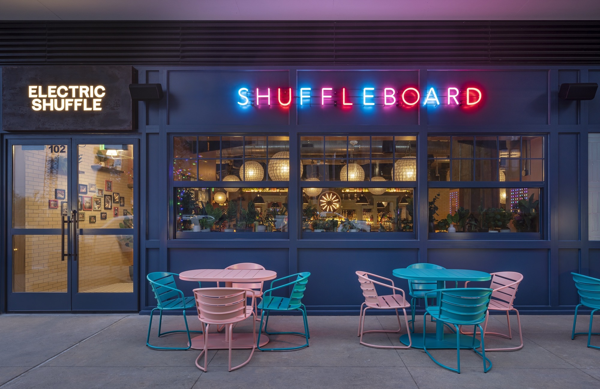 A super-fun London-based shuffleboard bar is opening in midtown Manhattan