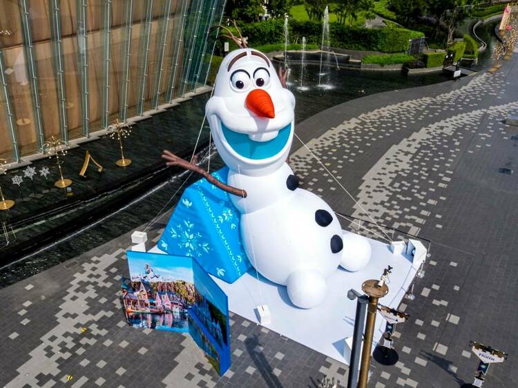 ICONSIAM collaborates with Hong Kong Disneyland Resort" Unveiling the 10-meter-tall "Olaf” for the first time in the World at ICONSIAM