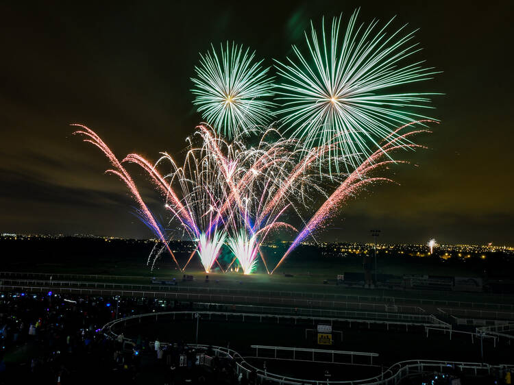 Firework and Funfair Race Night