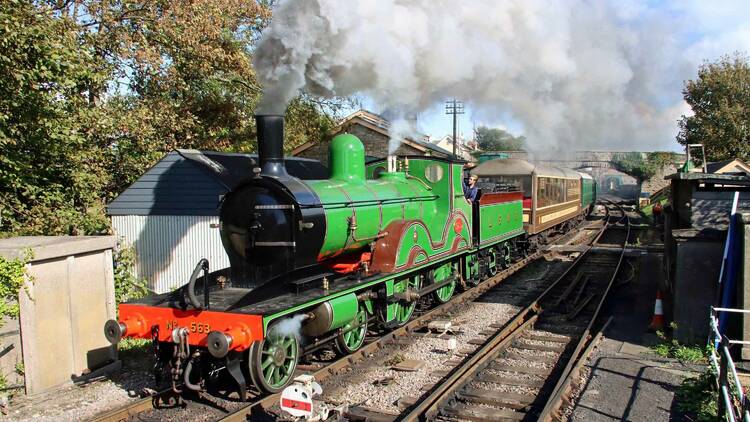 Swanage steam train