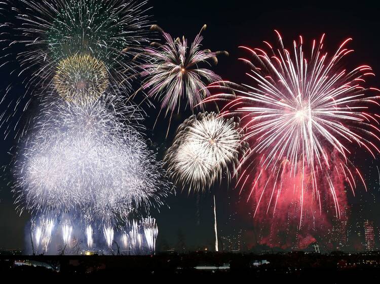 Tamagawa Fireworks Festival