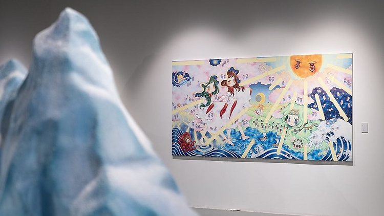 Ryoko Kaneta From Beyond The Sea exhibition in Singapore