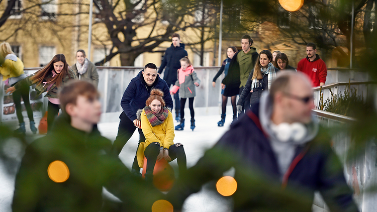 Ice skaters