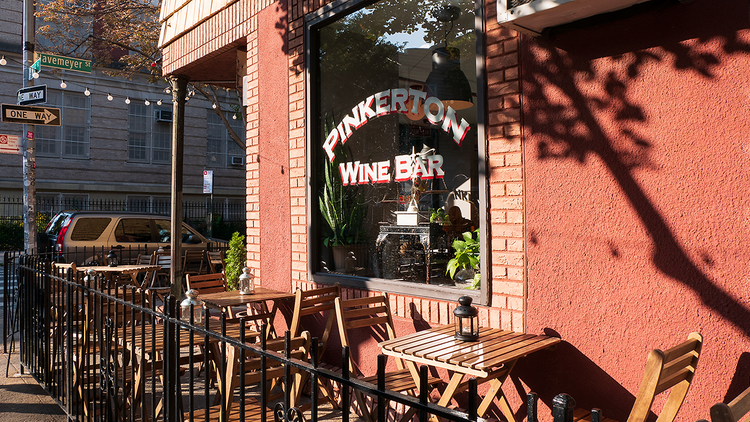 Outside  (Pinkerton Wine Bar)