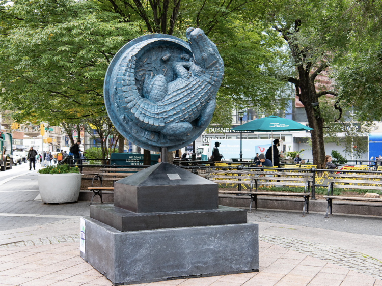 "NYC Legend" in Union Square