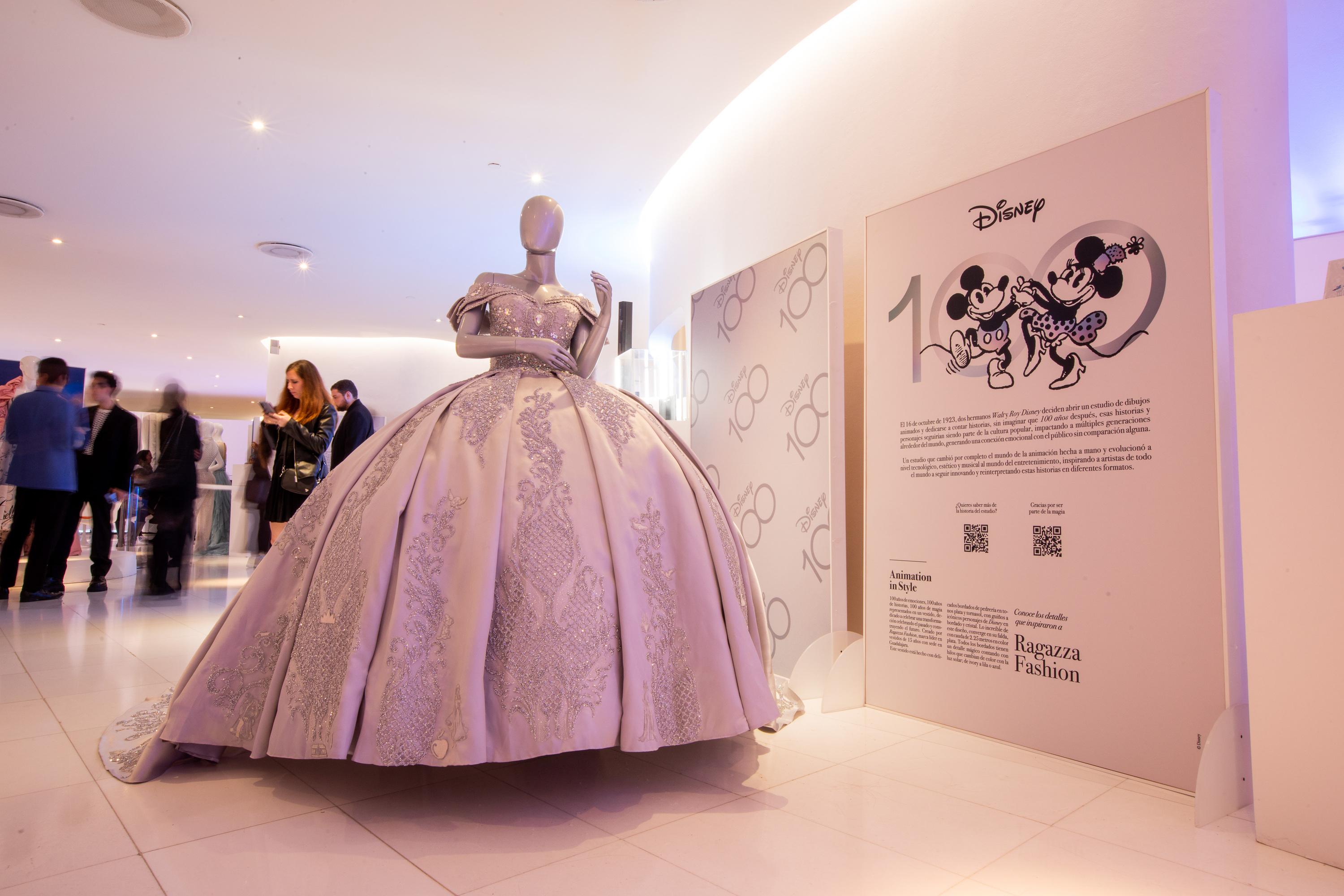 Disney celebra su 100 aniversario en Madrid con una exposición