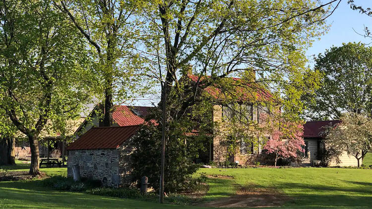 The Civil War field hospital in Gettysburg, PA