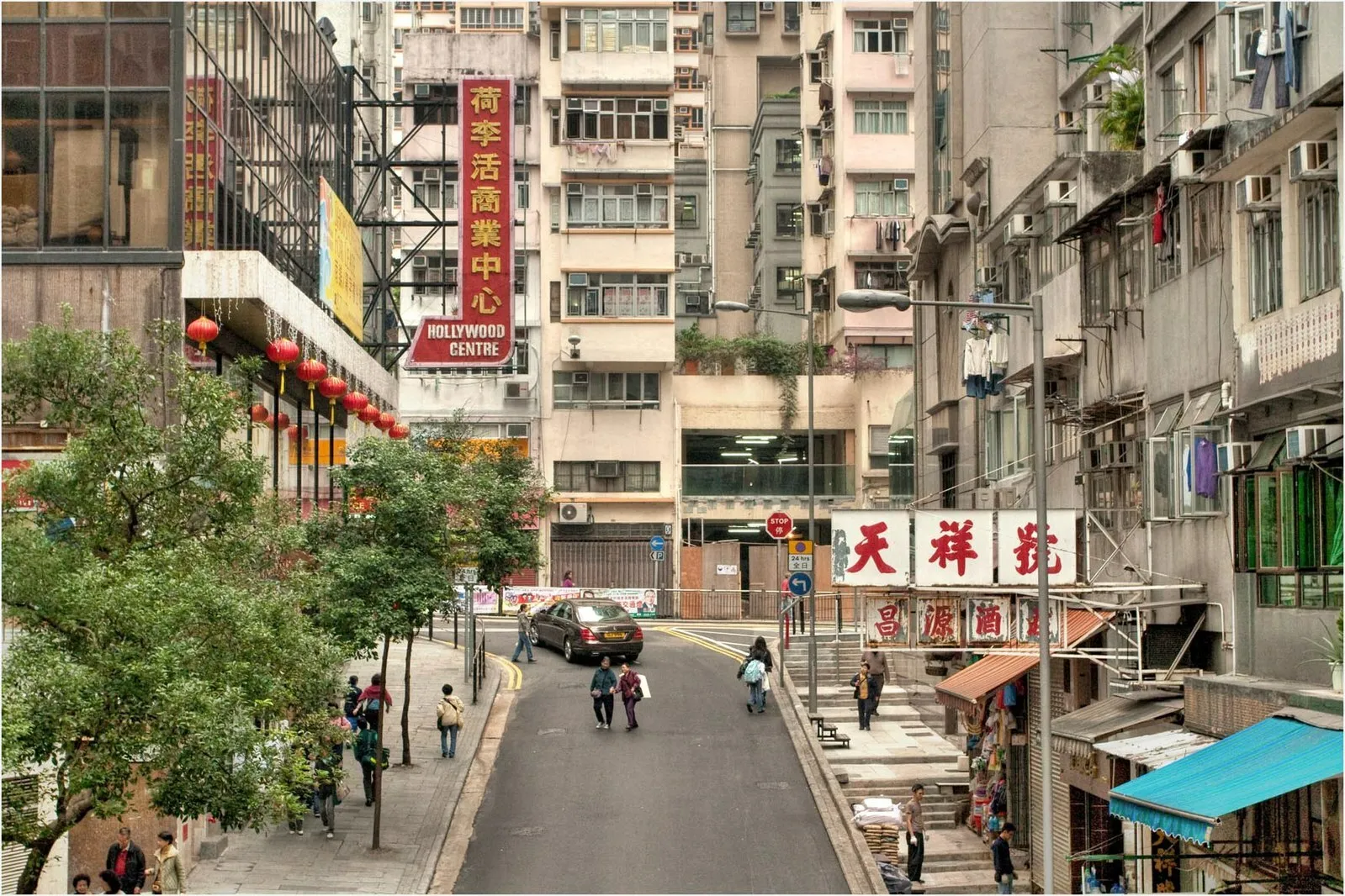 Possession Street in Sheung Wan