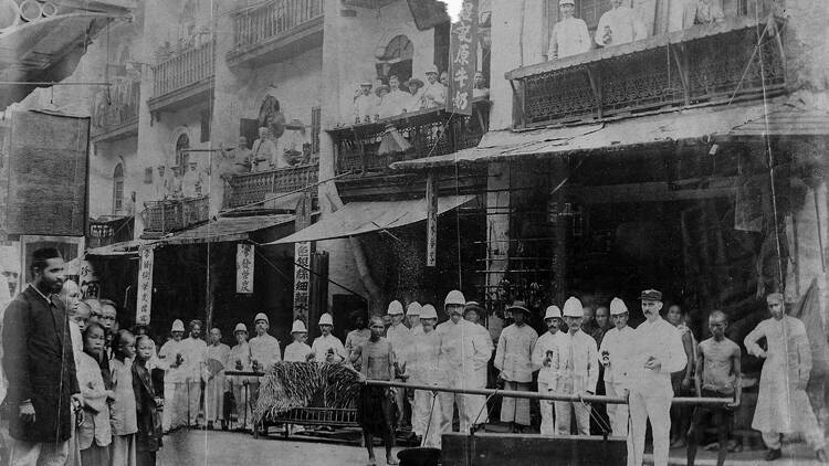 Sheung Wan was hit by the bubonic plague