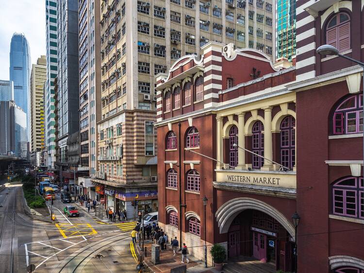 Sheung Wan houses Hong Kong’s oldest surviving market building