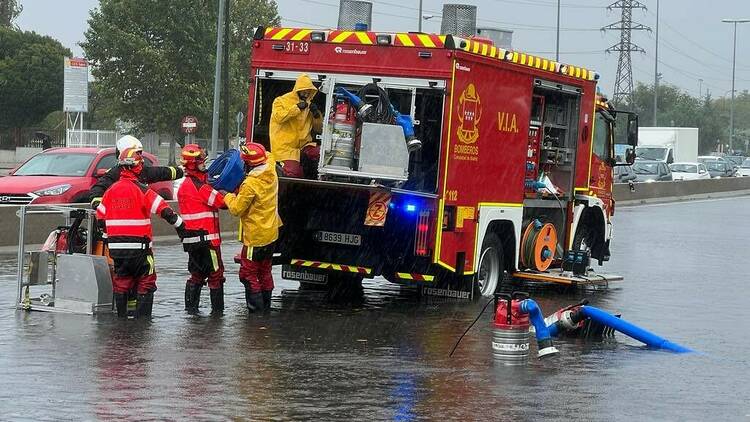 Lluvia Madrid