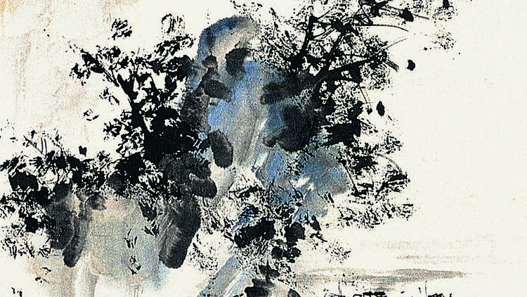 Collaborative Paintings by Jao Tsung-I and the Four Masters of Lingnan