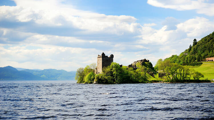 Loch Ness with Urquhart Castle
