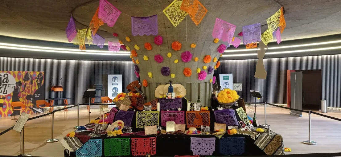 Altar de Muertos. Teatro Fernán Gómez. Centro Cultural de la Villa