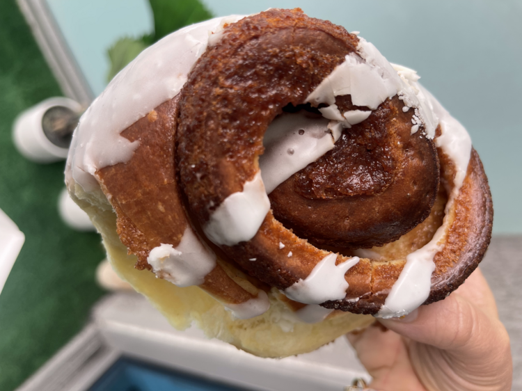 Cinnamon roll from Flour & Weirdoughs