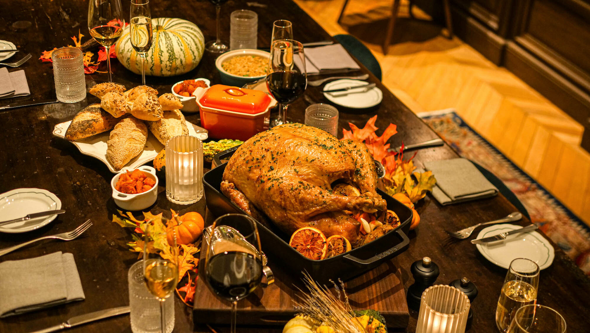 Cooked Turkey Dinner