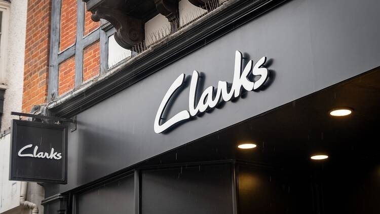 Clarks shoe shop