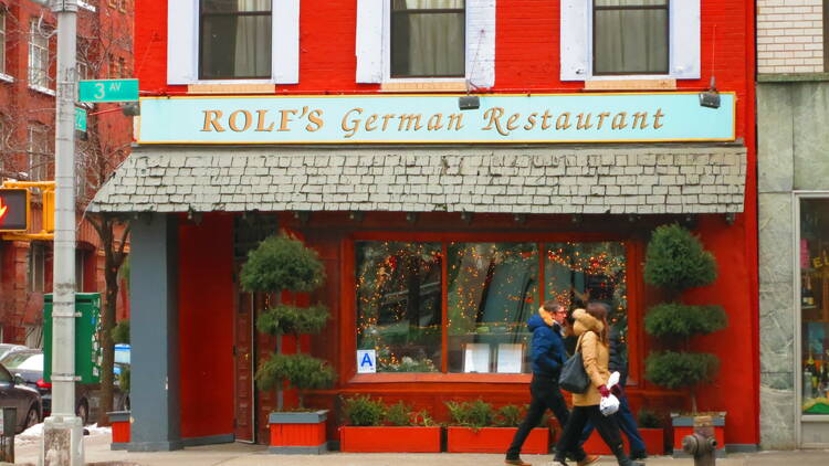 Dinner at Rolf’s Restaurant