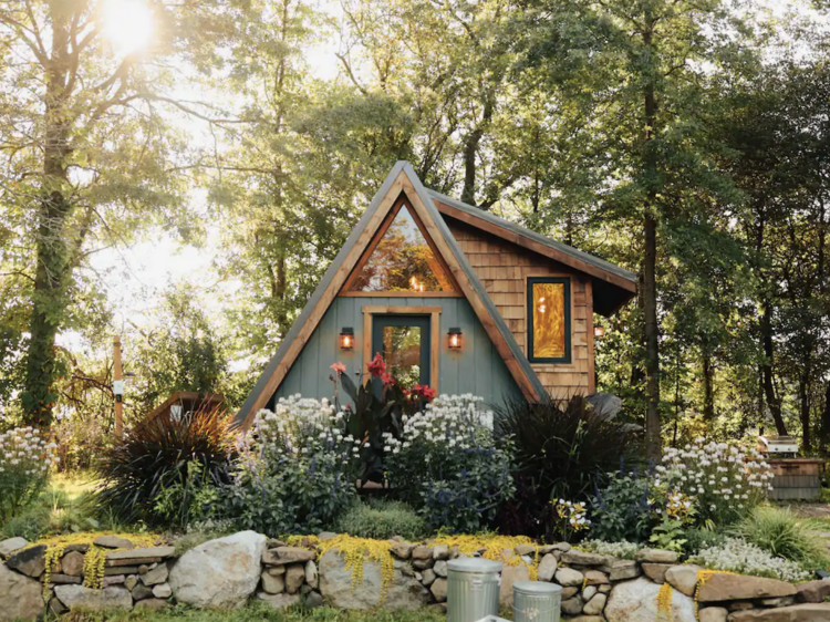 A quaint A-Frame in Montgomery