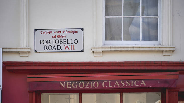 Portobello Road sign