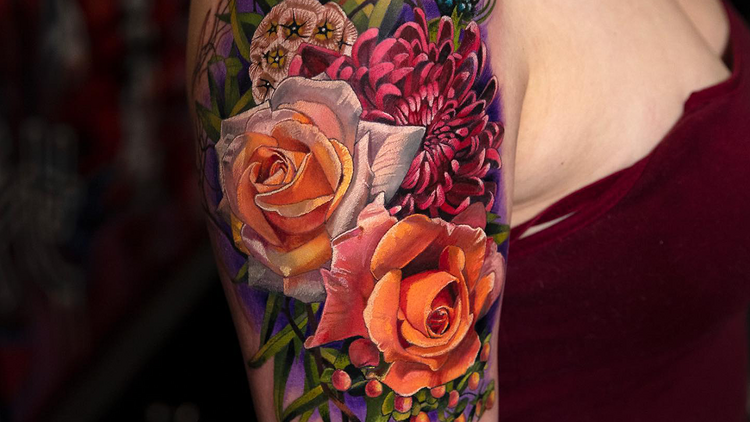 rose tattoo (First Class Tattoo)