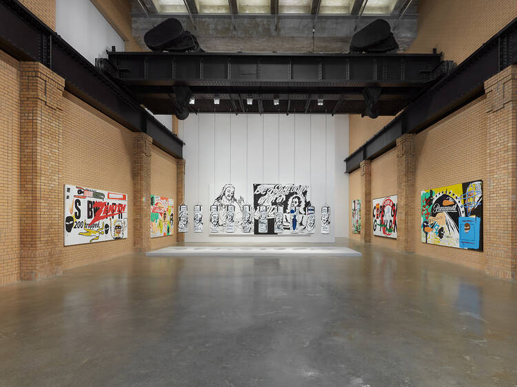 "Basquiat x Warhol" exhibit