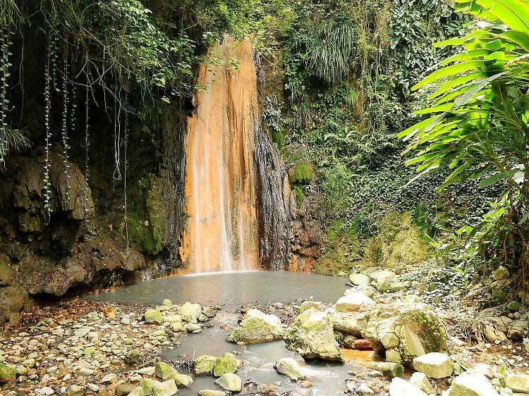 Take in the waters at Diamond Falls