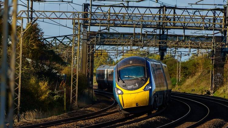 Avanti West Coast train in England