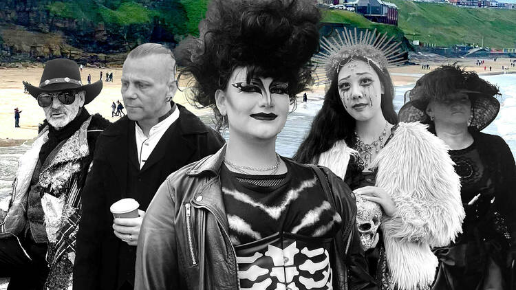 Goths in Whitby 