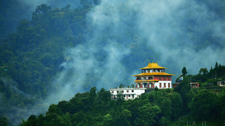 Monastery in Gangtok, Sikkim, India