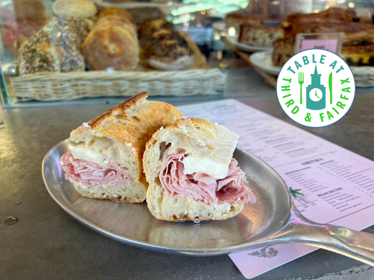 Table at Third & Fairfax: Michelina Artisan Boulanger