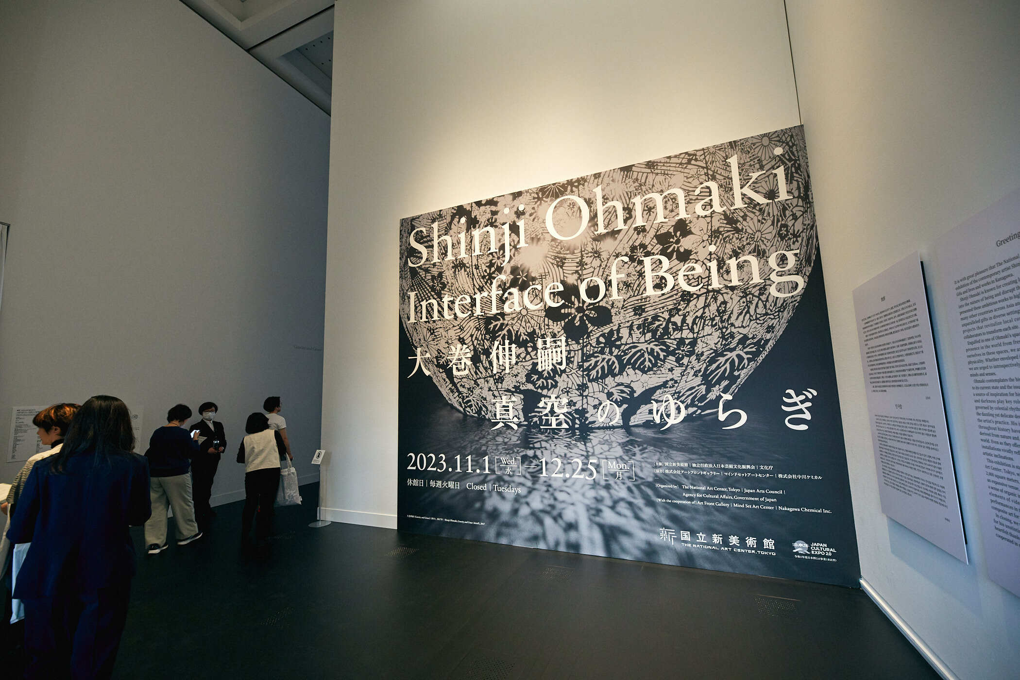 大巻伸嗣 Interface of Being 真空のゆらぎ