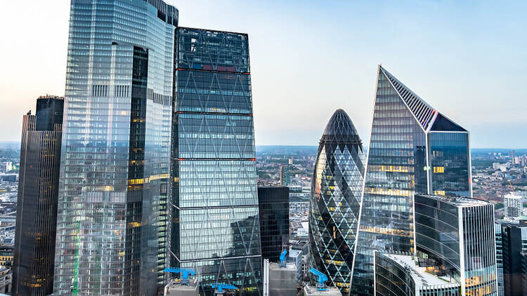 City of London skyline